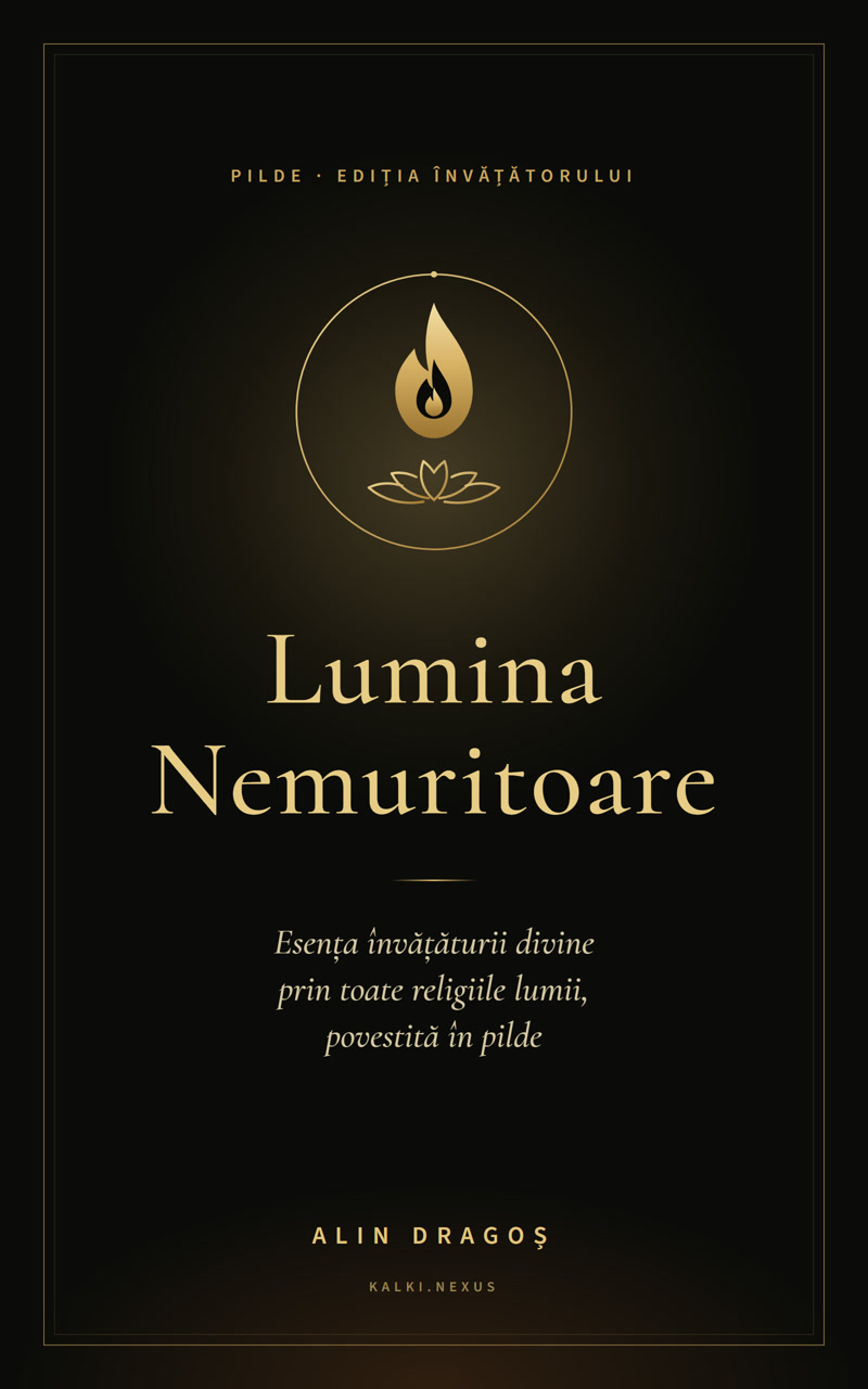 Coperta cărții „Lumina Nemuritoare”, de Alin Dragoș